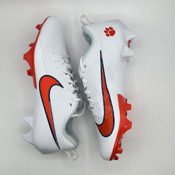 Nike Vapor Edge Speed 360 Clemson Tiger PE Football Cleats FJ5750-104 Size 10.5 - Picture 6 of 9